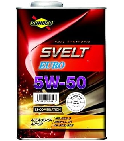 スノコ　エンジンオイル　SVELT Euro 5W-40 20リットル ペール缶 楽天市場】SUNOCO スノコ オイル SVELT EURO 5W-40 20Lペール缶